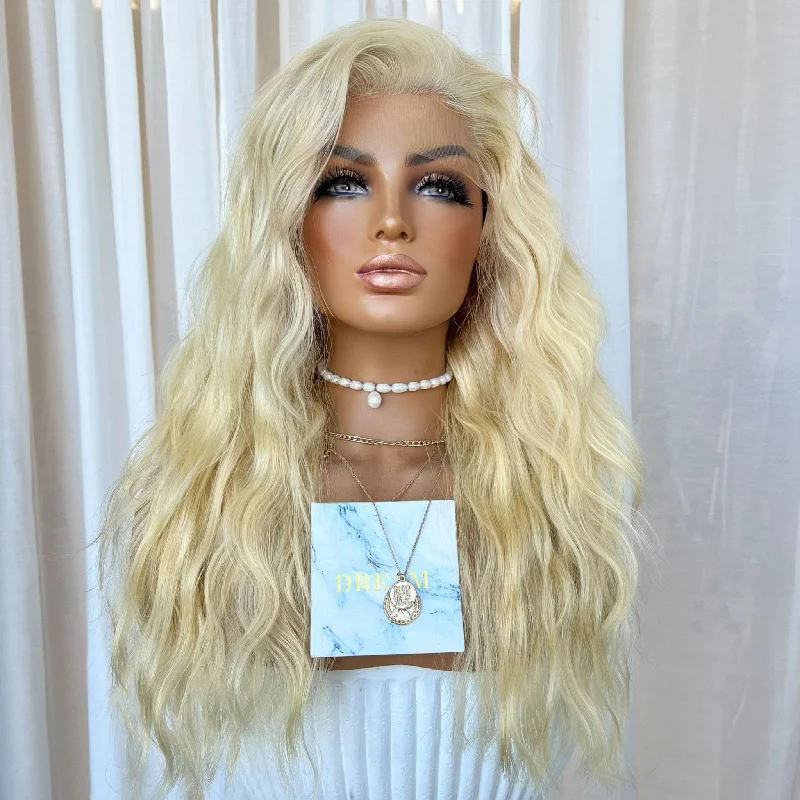 Lace wig with a 13x4 lace frontal for a wide - parting areaCHANEL BLONDE | HD LACE FRONT Lace wig with a 13x4 lace frontal for a wide - parting areaCHANEL BLONDE | HD LACE FRONT