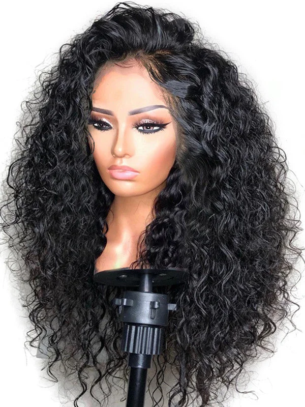 Human - hair lace wig for a luxurious and natural feelTop Seller Brazilian Curly 100 % Human Hair 13*4 HD Lace Front Wig D22 Human - hair lace wig for a luxurious and natural feelTop Seller Brazilian Curly 100 % Human Hair 13*4 HD Lace Front Wig D22