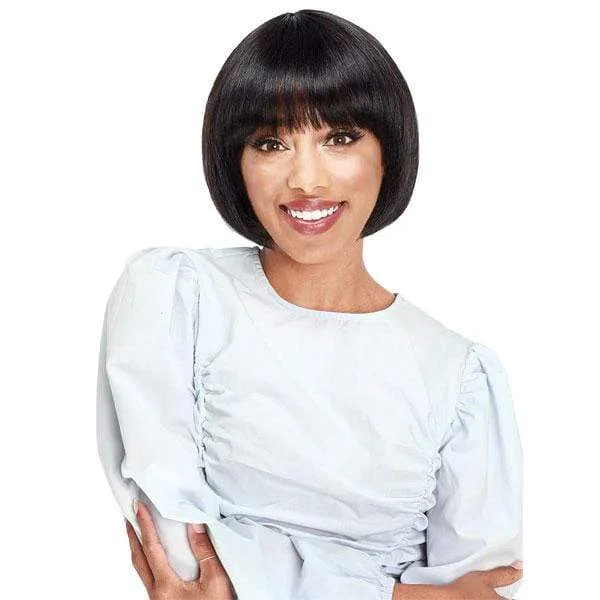 Human - hair wig with a natural - looking root for a more realistic lookZury Sis 100% Human Hair Wig - HR BRZ ANN Human - hair wig with a natural - looking root for a more realistic lookZury Sis 100% Human Hair Wig - HR BRZ ANN