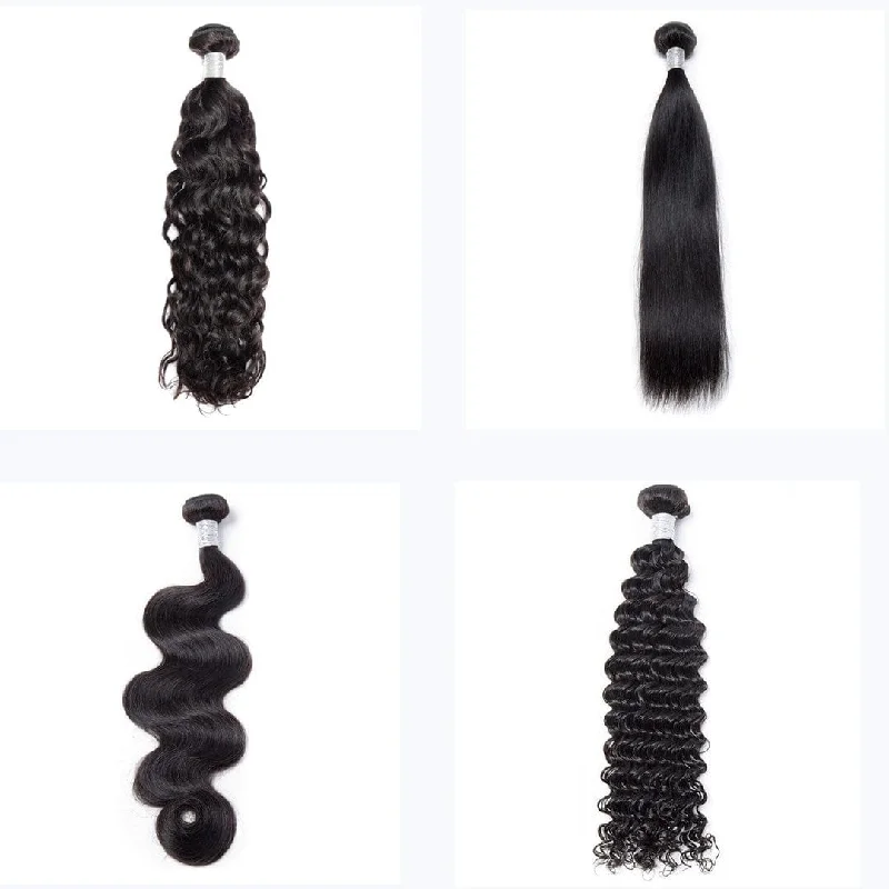 Human hair braided wigs for a luxurious feelGrade 9A Uprocessed Human Hair Bundles 1pcs straight/body wave/deep wave/ water wave Human hair braided wigs for a luxurious feelGrade 9A Uprocessed Human Hair Bundles 1pcs straight/body wave/deep wave/ water wave