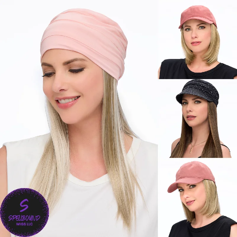 Medium - length wig with a side - part for a more flattering lookHat Magic - Hairpieces Collection by Jon Renau Medium - length wig with a side - part for a more flattering lookHat Magic - Hairpieces Collection by Jon Renau