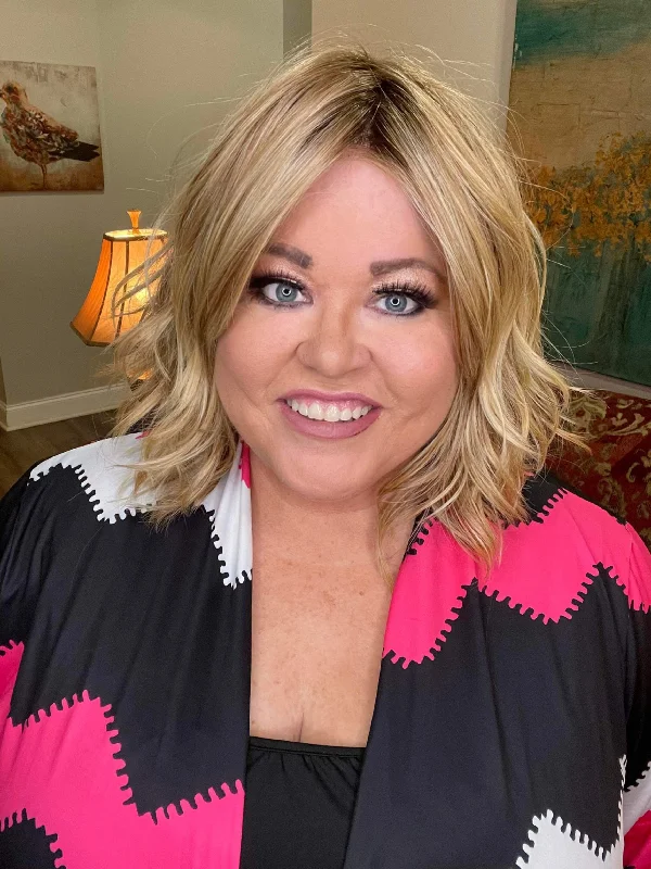 Medium - length wig with a curly fringe for a playful and youthful vibeMaya Toasted Coconut Blonde HS Comfort Luxury Wig CA1 W6587 Medium - length wig with a curly fringe for a playful and youthful vibeMaya Toasted Coconut Blonde HS Comfort Luxury Wig CA1 W6587