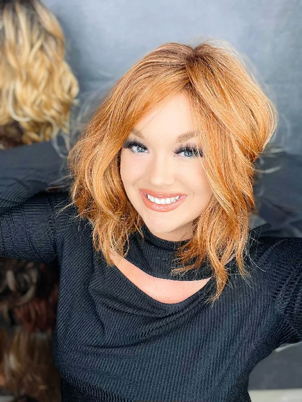 Medium - length wig with a straight texture for a sleek and modern lookRoyal Strawberry Kiss HS Standard Luxury Wig CA1 W5118 Medium - length wig with a straight texture for a sleek and modern lookRoyal Strawberry Kiss HS Standard Luxury Wig CA1 W5118